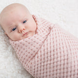 Lulujo Cozy Waffle Blanket For Babies | 100% Cotton Soft Comfort