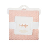 Lulujo Cozy Waffle Blanket For Babies | 100% Cotton Soft Comfort