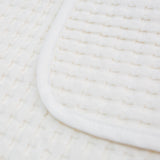 Lulujo Cozy Waffle Blanket For Babies | 100% Cotton Soft Comfort