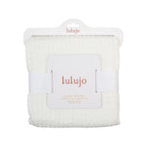 Lulujo Cozy Waffle Blanket For Babies | 100% Cotton Soft Comfort