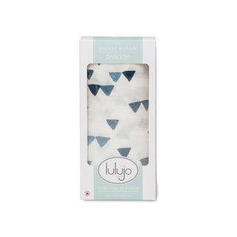 Lulujo Luxurious Bamboo Swaddle Blanket | 70% Bamboo 30% Cotton Extra Large