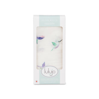 Lulujo Luxurious Bamboo Swaddle Blanket | 70% Bamboo 30% Cotton Extra Large