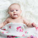 Lulujo Luxurious Bamboo Swaddle Blanket | 70% Bamboo 30% Cotton Extra Large