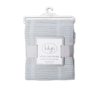 Lulujo Luxurious Cellular Baby Blanket By Lulujo â€“ Soft & Cozy Comfort | Blankets