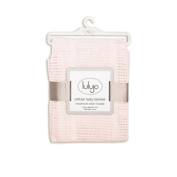 Lulujo Luxurious Cellular Baby Blanket By Lulujo â€“ Soft & Cozy Comfort | Blankets