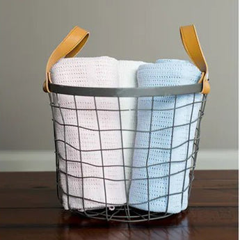 Lulujo Luxurious Cellular Baby Blanket By Lulujo â€“ Soft & Cozy Comfort | Blankets