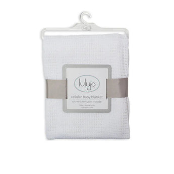 Lulujo Luxurious Cellular Baby Blanket By Lulujo â€“ Soft & Cozy Comfort | Blankets
