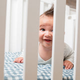 Lulujo Luxurious Muslin Crib Sheet | Soft 100% Cotton Baby Bedding