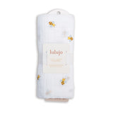 Lulujo Muslin Swaddle Blanket 100x100cm | Soft Breathable Baby Essential