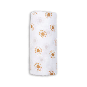 Lulujo Muslin Swaddle Blanket 100x100cm | Soft Breathable Baby Essential