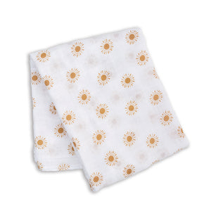 Lulujo Muslin Swaddle Blanket 100x100cm | Soft Breathable Baby Essential