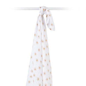 Lulujo Muslin Swaddle Blanket 100x100cm | Soft Breathable Baby Essential