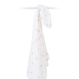 Lulujo Muslin Swaddle Blanket 100x100cm | Soft Breathable Baby Essential
