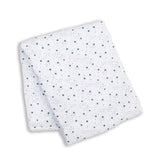 Lulujo Muslin Swaddle Blanket 100x100cm | Soft Breathable Baby Essential