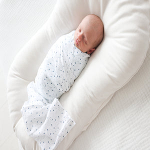 Lulujo Muslin Swaddle Blanket 100x100cm | Soft Breathable Baby Essential