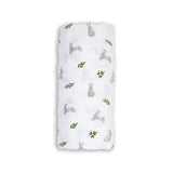 Lulujo Muslin Swaddle Blanket 100x100cm | Soft Breathable Baby Essential