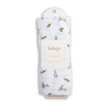 Lulujo Muslin Swaddle Blanket 100x100cm | Soft Breathable Baby Essential