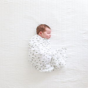 Lulujo Muslin Swaddle Blanket 100x100cm | Soft Breathable Baby Essential