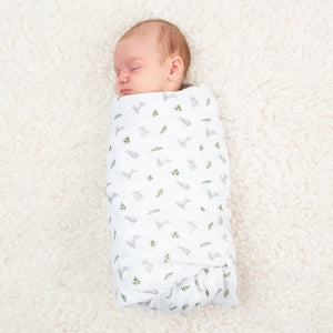 Lulujo Muslin Swaddle Blanket 100x100cm | Soft Breathable Baby Essential