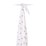 Lulujo Muslin Swaddle Blanket 100x100cm | Soft Breathable Baby Essential