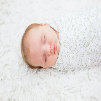 Lulujo Muslin Swaddle Blanket 100x100cm | Soft Breathable Baby Essential