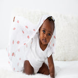 Lulujo Muslin Swaddle Blanket 100x100cm | Soft Breathable Baby Essential