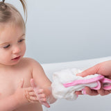 Lulujo Soft & Absorbent Wash Cloths 3 Pack | Fruit & Nature Designs