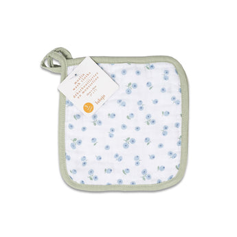 Lulujo Soft & Absorbent Wash Cloths 3 Pack | Fruit & Nature Designs