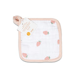 Lulujo Soft & Absorbent Wash Cloths 3 Pack | Fruit & Nature Designs