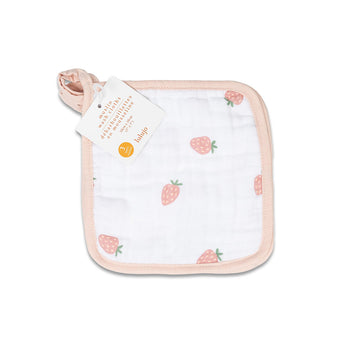 Lulujo Soft & Absorbent Wash Cloths 3 Pack | Fruit & Nature Designs