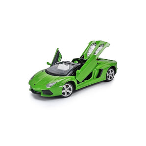 MSZ Lamborghini Aventador Roadster - Green Die-Cast Model