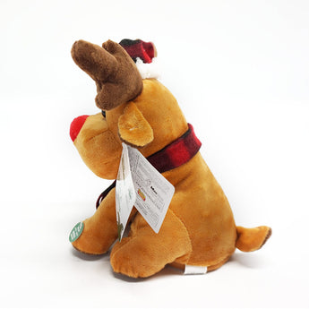 Mad Toys Festive Dance & Sing Plush Reindeer | Interactive Christmas Toy