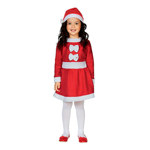 Mad Toys Kids Christmas Santa's Helper Girl Costume | Festive Dress Up