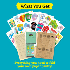 Make A Cute Super Mini Market-DIY