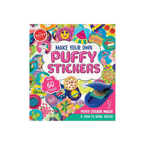 Make Your Own Puffy Stickers-DIY