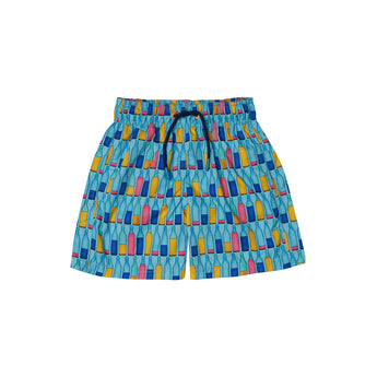 Marie Raxevsky Bottle Pop Boys Swim Shorts | Kids