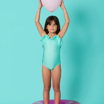 Marie Raxevsky Girls One Piece Mermaid Swimwear | Kids