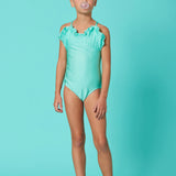 Marie Raxevsky Girls One Piece Mermaid Swimwear | Kids