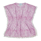 Marie Raxevsky Girls'paisley Lillac Kaftan | Cover Up