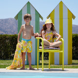 Marie Raxevsky Sunset Reef Girls Mermaid One Piece | Kids