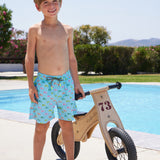 Marie Raxevsky Vespa Boys Swim Shorts | Kids Fashion