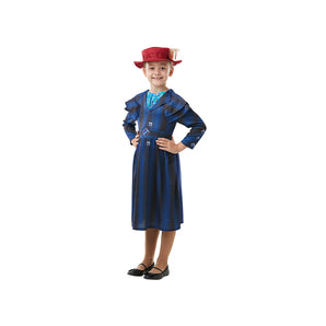 Mary Poppins Returns Costume for Girls - Large