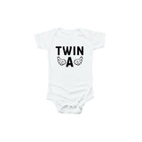 Matching Family Outfits Adorable Twin A & Twin B Baby Romper Set | Romper Baby