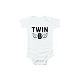 Matching Family Outfits Adorable Twin A & Twin B Baby Romper Set | Romper Baby