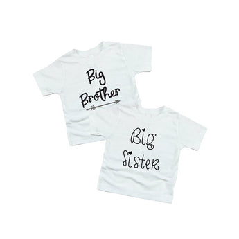Matching Family Outfits Brother & Sister Kids T Shirt Pack Of 2 | T Shirt