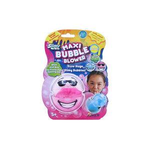 Slimy Funny Maxi Bubble Blower On Blister