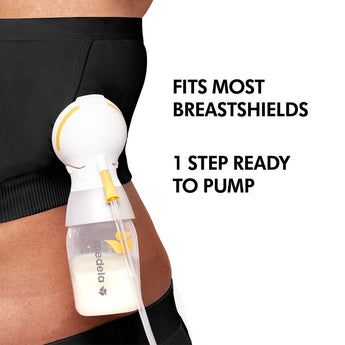 Medela - Easy Expression Hands-Free Pumping Bra White Small