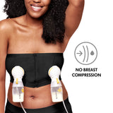 Medela - Easy Expression Hands-Free Pumping Bra White Small