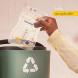 Medela Easy Pour Breast Milk Storage Bags | Leakproof Freezer Safe