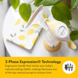 Medela Harmony Flex Manual Breast Pump | Portable & Lightweight Pump